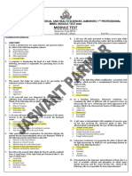 Foundation & Blood Module A1 2