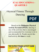 PE 6 Physical Fitness Through Dancing