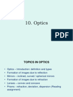 PHY 121 10 - Optics