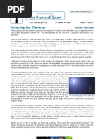 The Pearls of Islam Reminder Series 3.8 - Perfecting Our Character