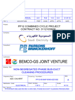 Pp12 00 Bap Ene Azz 002 Rev A Non Seg. Phase Bus Duct Cleaning Procedures