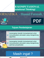 Berpikir Komputasional 1