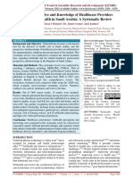 Assess Perspective and Knowledge of Healthcare Providers Towards Elehealth in Saudi Arabia A Systematic Review