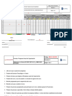 Programa Anual de Capacitacion 8