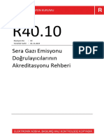 Sera Gazı Emisyonu Doğrulayıcılarının Akreditasyonu Rehberi: Türk Akreditasyon Kurumu