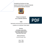 Trabajo Final de Gestión Logística - Tortas Gaby