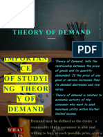 Theory of Demand