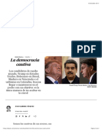 La Democracia Cautiva - EL PAÍS América Colombia