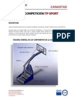 Competition Basketball Goal Bahmu Esl