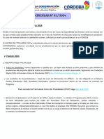 Circular 1 - Inicio Ciclo Lectivo 2024