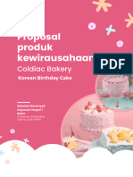 Proposal Pkwu Korean Cake