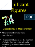 Significant Figures