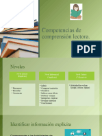 Competencias Comprensión Lectora