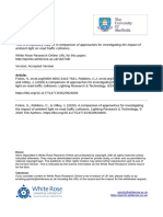 A Comparison of Approaches For Investigating The I