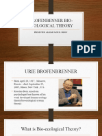 Brofenbenner Bio Ecological Theory