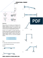 Lecture Notes 1 Stability and Determinacy of Structures