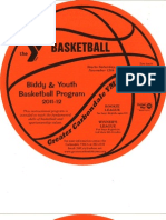 YMCA Basketball Flyer