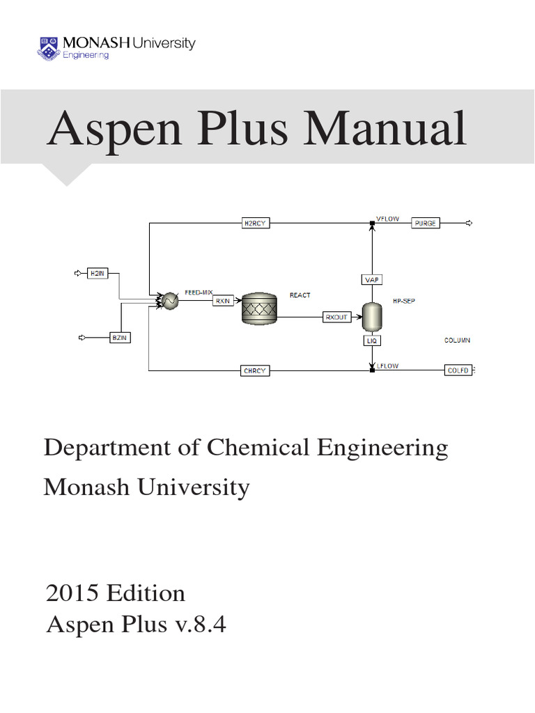 Aspen Plus Simulation Setup Guide | PDF