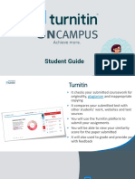 Turnitin Student Guide V6