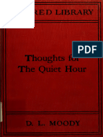 Thoughts For The Quiet Hour, Edited by D. L. Moody, 1900, From The Internet Archive - Worksofdwightlmo09mood