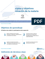 Malaria Elimination Unit 1 ES