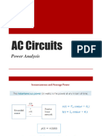 AC CIRCUITS - Power Analysis RL2