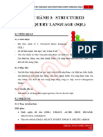 Lab 3-Structured Query Language (SQL Co Ban)