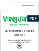 Vanguardia Plataforma 2011-2012