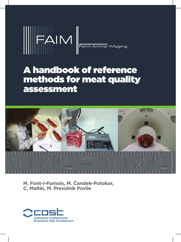 Handbook of Reference Methos For Meat Quality PDF Meat Adipose Tissue