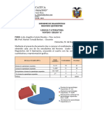 Informe de Diagnóstico Segundo Quimestre