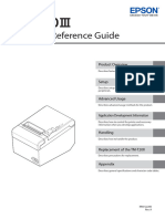 Epson TM-T20III Technical Reference Guide
