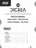 Ficha Técnica - Tienda Masculina