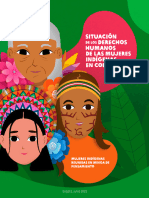 Informe Situacion de Los Derechos Humanos de Las Mujeres Indigenas en Colombia. Hoja Por Hoja