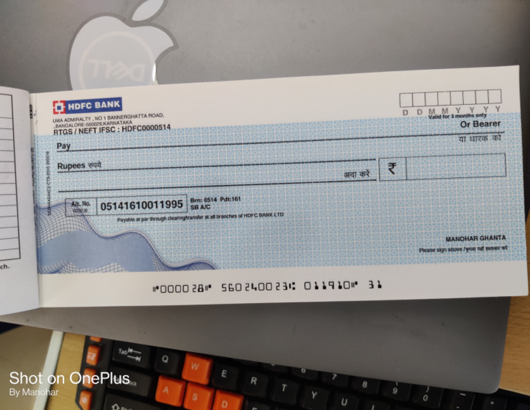 Cheque | PDF