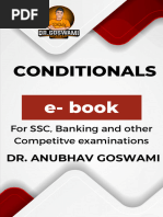 Conditionals For Banking and SSC