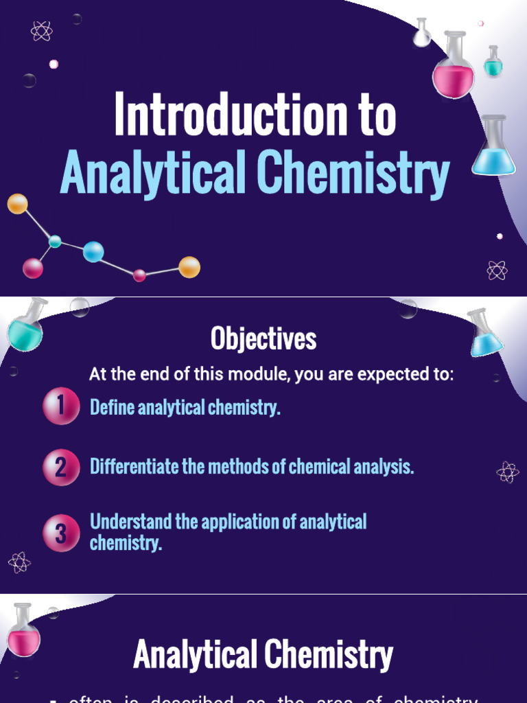 Introduction to Analytical Chemistry | PDF | Analytical Chemistry ...