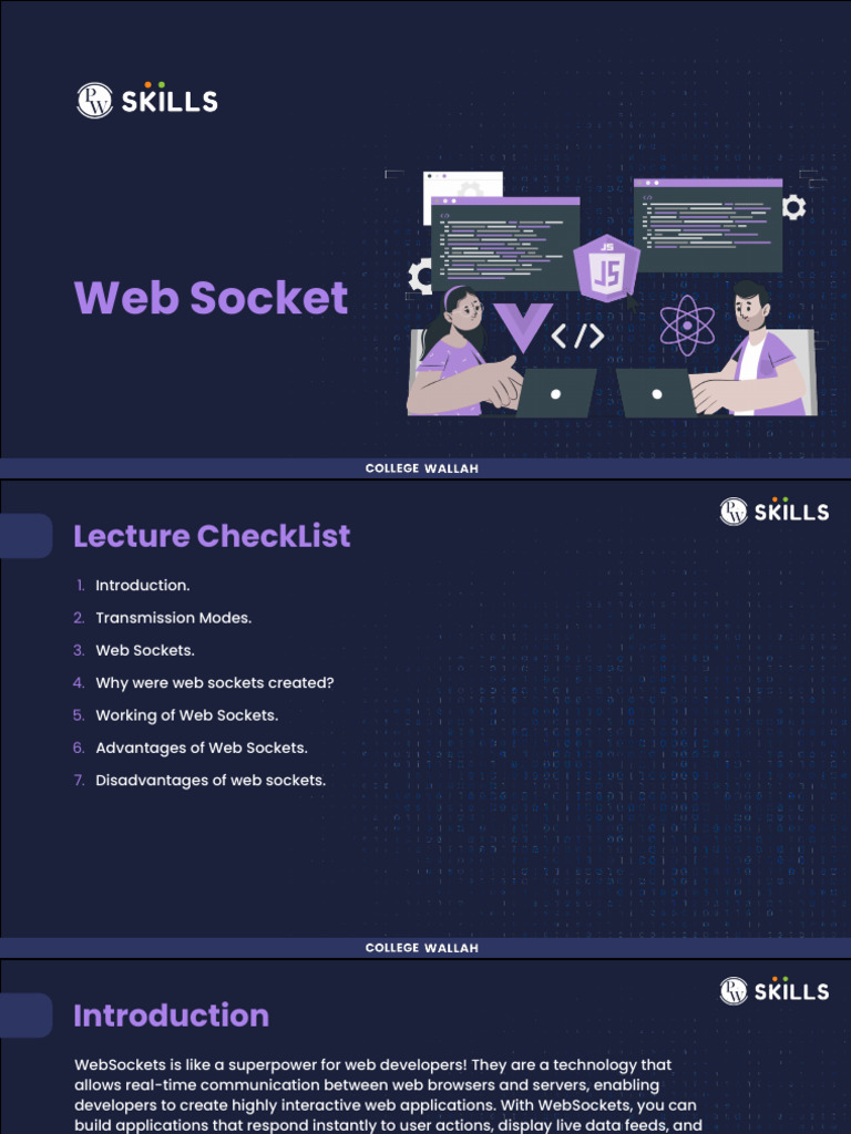 Understanding WebSockets: Benefits & Drawbacks | PDF