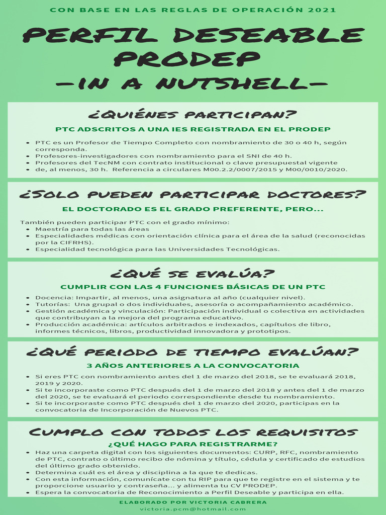 PRODEP in A Nutshell | PDF