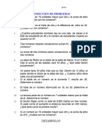 Resolucion de Problemas Ecuaciones N°2