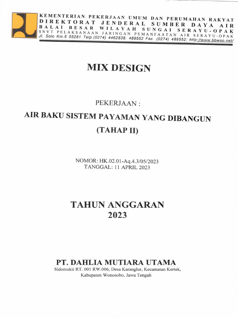 Mix Design | PDF