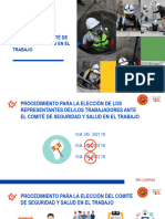 Elección Del Comité De: Seguridad Y Salud en El Trabajo