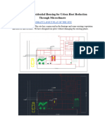 Sustainable Residential Housing For Urban Heat Reduction Through Microclimate