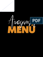 Menu Avogarden