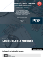 Lesionologia Forense - Diapositivas