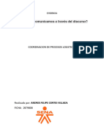 Cómo Nos Comunicamos A Través Del Discurso GA1-240201524-AA1-EV01