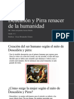 Deucalión y Pirra Renacer de La Humanidad