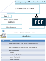 Digital 5 Unit MBA Final