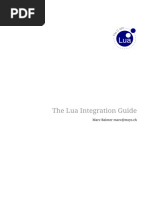 The Lua Integration Guide