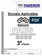 Caderno 6 - 3 Etapa (Sociais Aplicadas)