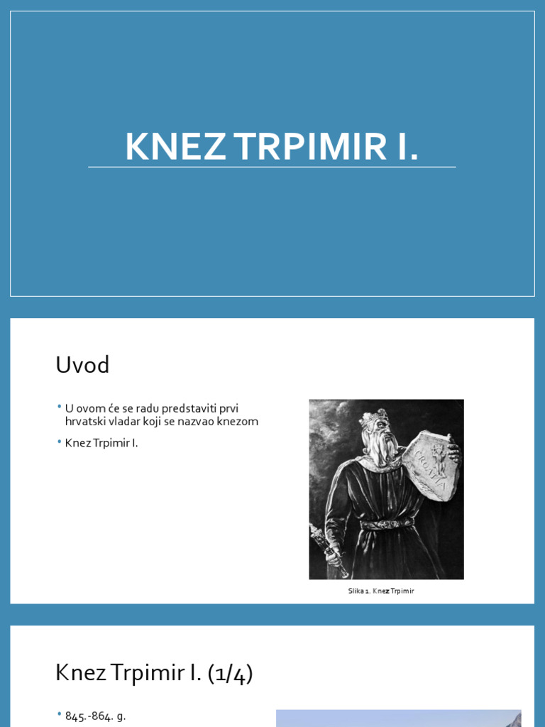 Knez Trpimir PDF